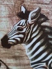 Wandbilder 2er Set Afrika Zebra und Elefanten