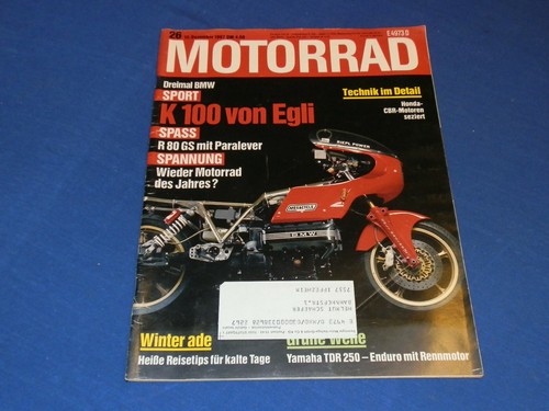 Motorrad bmw k 100 von - k,