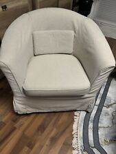 IKEA Tullsta Sessel / Clubsessel - Sitzgelegenheit - creme / hell - mit Husse