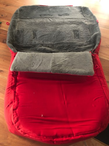 Neu lammfell fußsack - 1x,