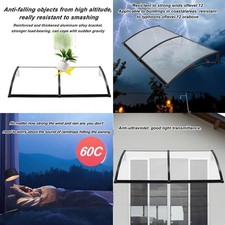 120cm 160cm 200cm Alu Türdach