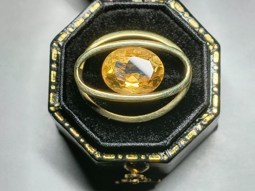 Gepunzt massiv gelbgold - gepunzt, kt