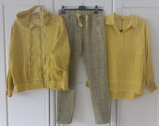 3-Teiliges Set Senfgelb