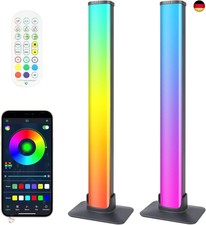 LED Lightbar, 2PCS Smart RGB Lampe Dimmable Ambient Light TV