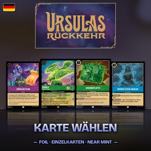 Disney lorcana karten ursulas - disney,