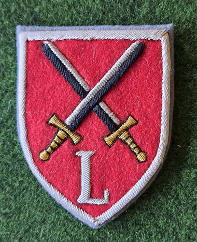 Verbandsabzeichen handgestickt