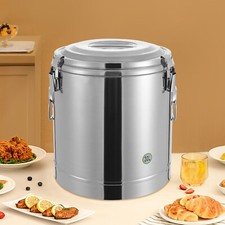 Edelstahl thermobehälter 30l - edelstahl,