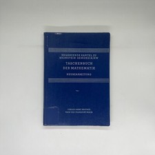 Taschenbuch der Mathematik / Ergänzende Kapitel / Bronstein u. Semendjajew