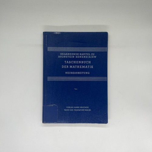 Taschenbuch der mathematik - taschenbuch, /