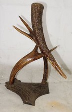 alte Geweihlampe Kerzenleuchter Kerzenständer