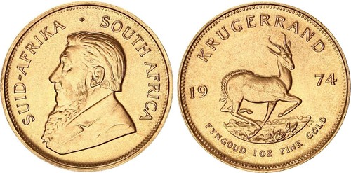 Südafrika krügerrand 1974 - südafrika, 1