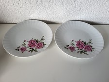 2x Kuchenteller Teller Wunsiedel Retsch Bavaria Germany Porzellan 
