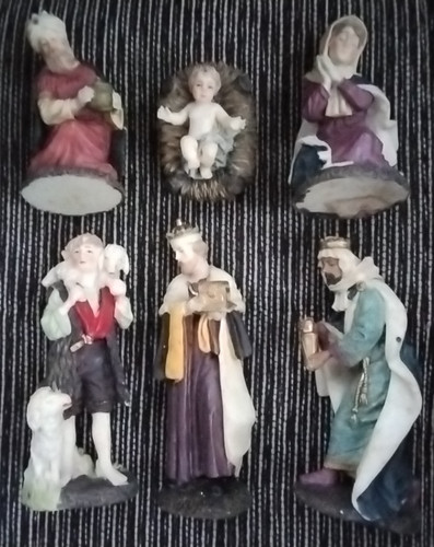 Vintage krippefiguren maria - 6,
