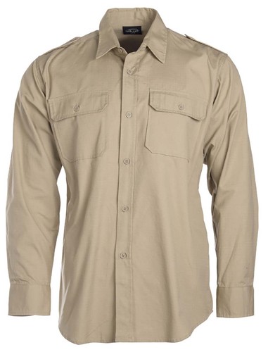 Tropenhemd arm khaki - 1/1,