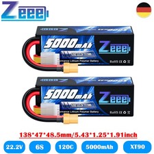 2x Zeee 22.2V 120C 5000mAh 6S