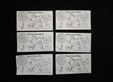 Ü - Ei  6 Beipackzettel Tiere