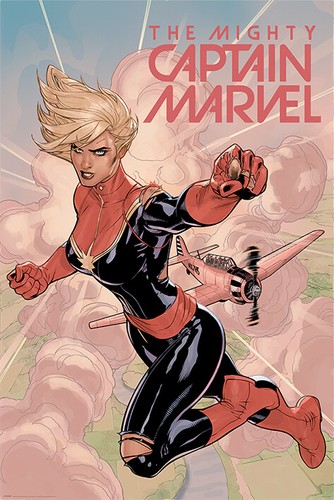 Poster captain marvel flight - captain,