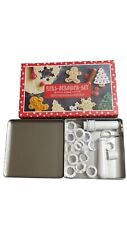 Keks-Dekorier-Set & Teigroller Muster WEIHNACHTEN Plätzchen  backen Keksformen
