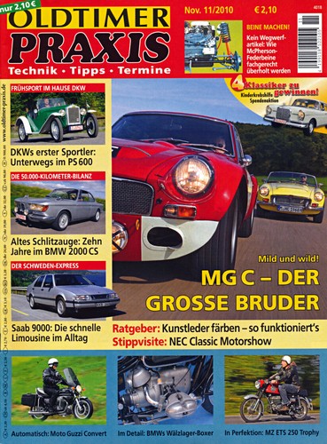 Oldtimer praxis 2010 - praxis, mg