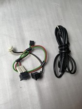 Netzkabel 1,5m C8 mit Schalter Euro-Netzbuchse Doppelnut Euro Buchse