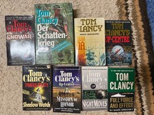 Tom Clancy Bücher 8x! Englische und Deutsche
