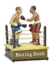 Spardose Boxer Boxen Eisen