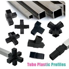 Vierkantrohr-Kunststoff Rohrprofil, Eckverbinder, Regalbefestigung Verbinder