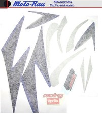 Aprilia SR 50 LC 01 02 Frontverkleidung Sticker Dekorsatz Aufklebersatz blau