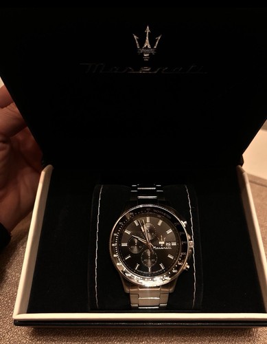 Maserati edelstahl uhr herren - maserati,