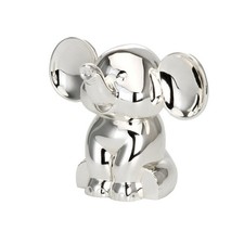 Spardosen Elefant Silber 10 cm