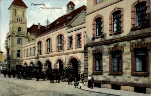 Chemnitz sachsen - ak, in