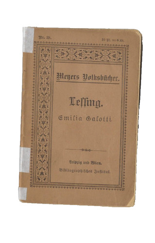 Lessing emilia galotti - :,