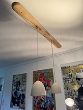 Pendelleuchte Lampe Esstisch Beton Loft Style Industrial Design Massive Eiche