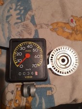 Oldtimer VDO Fahrrad Tacho von 1986 / 70 km/h