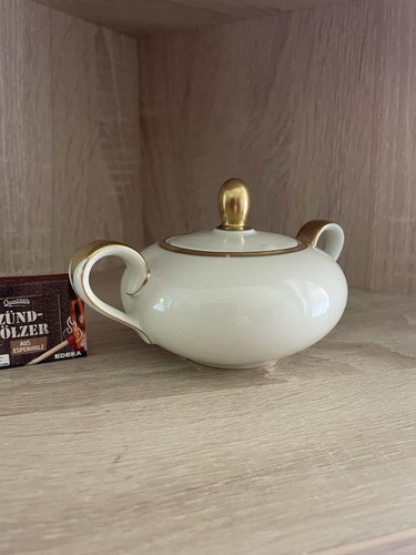 Porzellan zuckerdose mit - zuckerdose,
