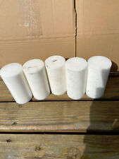 POM weiß, D 70mm, L 145mm, 5 Stk, Kunststoff, Rundmaterial, Rundstab, Halbzeug