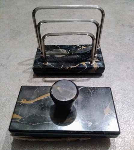 Vintage schreibtischgarnitur - vintage,