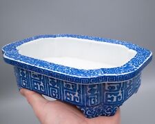 Antike japanische Meiji blau