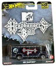 Hot Wheels HW Tour Bus MTV Headbanger Ball 1:64 Modellauto Spielzeug Pop Culture