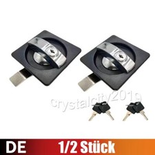 1x/2x Spindschloss Türgriff Riegelschloss Spind Griff Drehgriff abschließbar