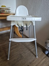 IKEA Hochstuhl mit höhenverstellbarer Fußstütze & Stützkissen