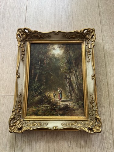 Altes ölgemälde - altes,