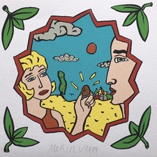 Moritz GÖTZE Serigraphie "Die Praline" datiert 1999 signiert