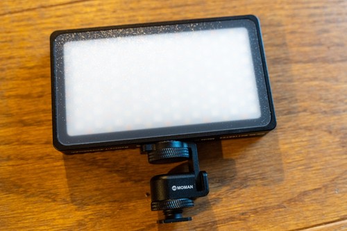 Led videoleuchte moman - led-videoleuchte,,