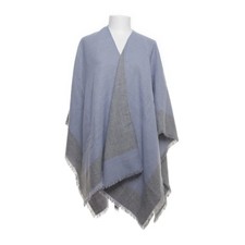 TCM, Poncho, Größe: ONE SIZE, Grau/Blau, Acryl, Damen #W2F