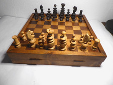 Antik schachspiel dame - antik,
