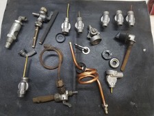 Sammlung Konvolut Benzinhähne und Teile Oldtimer Motorrad