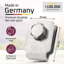 Edelstahl Eckverbinder Schelle