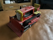 MSB Planierraupe Raupe Kettenfahrzeug Blechspielzeug DDR