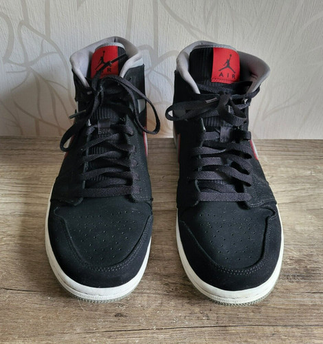 Jordan mid black particle - jordan, 1